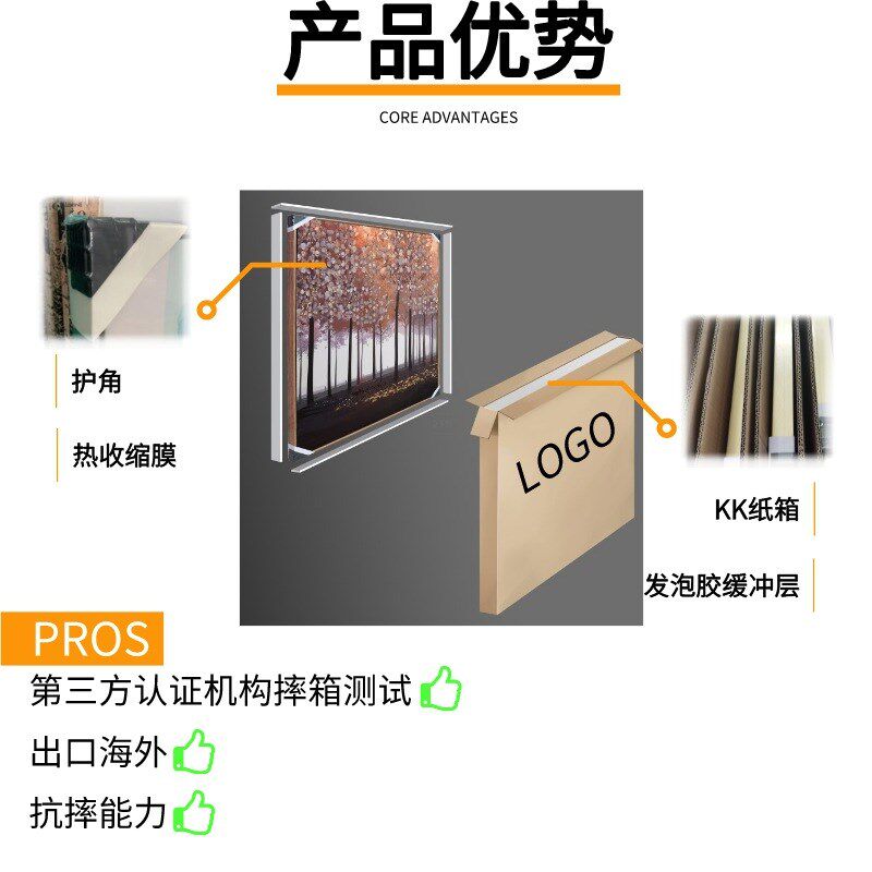 工厂直销半手绘油画地中海风走廊客厅墙画卧室挂画壁画装饰画