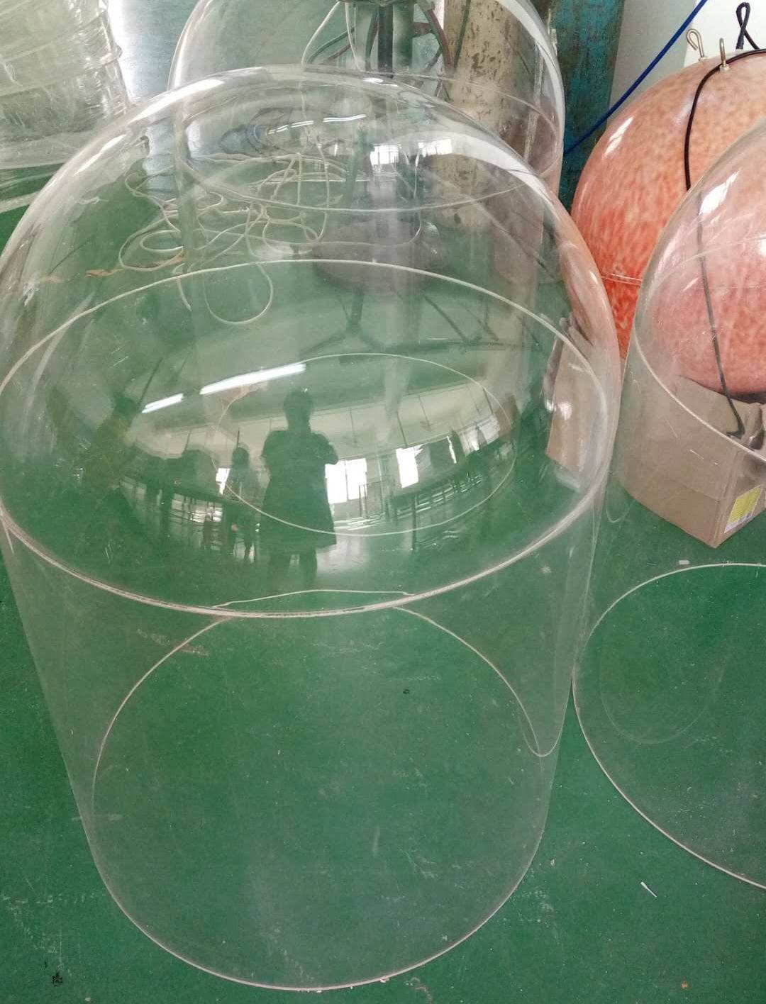亚克力球有机玻璃透明加高球罩加高半圆球水晶圆球防尘罩