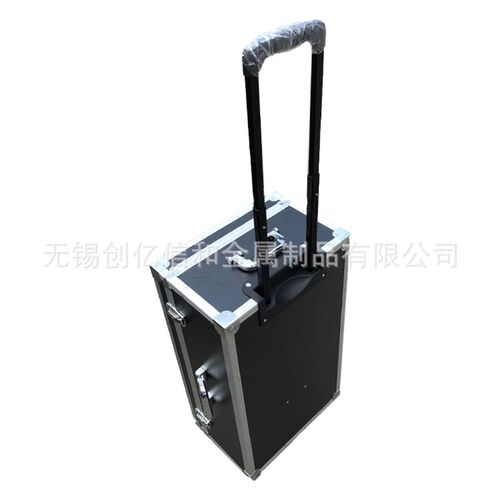 可定 制工具箱大号铝合金拉杆式工具箱仪器仪表多功能防护箱