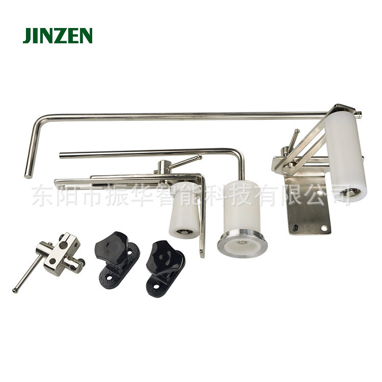 JINZEN金振牌新款滚轮扩展装置绷缝机改装拉橡筋A款滚圆领专用