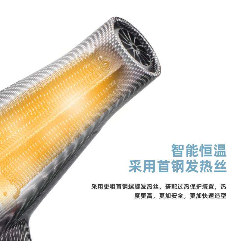 发廊大功率电吹风交流电机小家电风筒带灯蓝光吹风日规英规代发