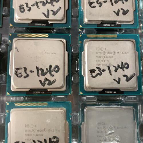 Intel CPUE3-1240V2E3-1230V2E3-1270V2
