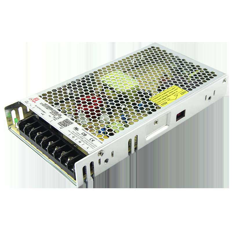 衡孚HF200W-FSM-24直流电源24V8.8A出口认证电源小薄工业开关电源
