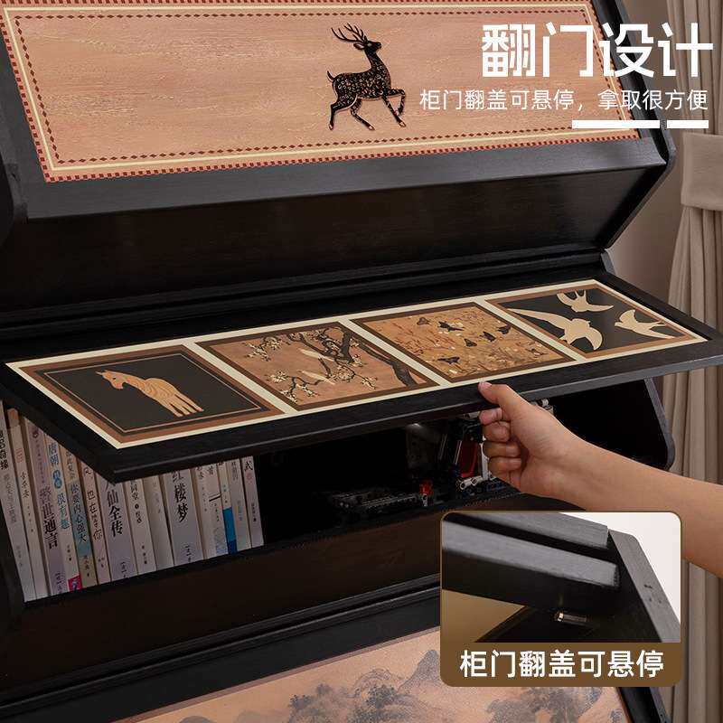 多层置物架堆叠组合收纳柜收纳架子置物柜家用卧室客厅落地储物柜