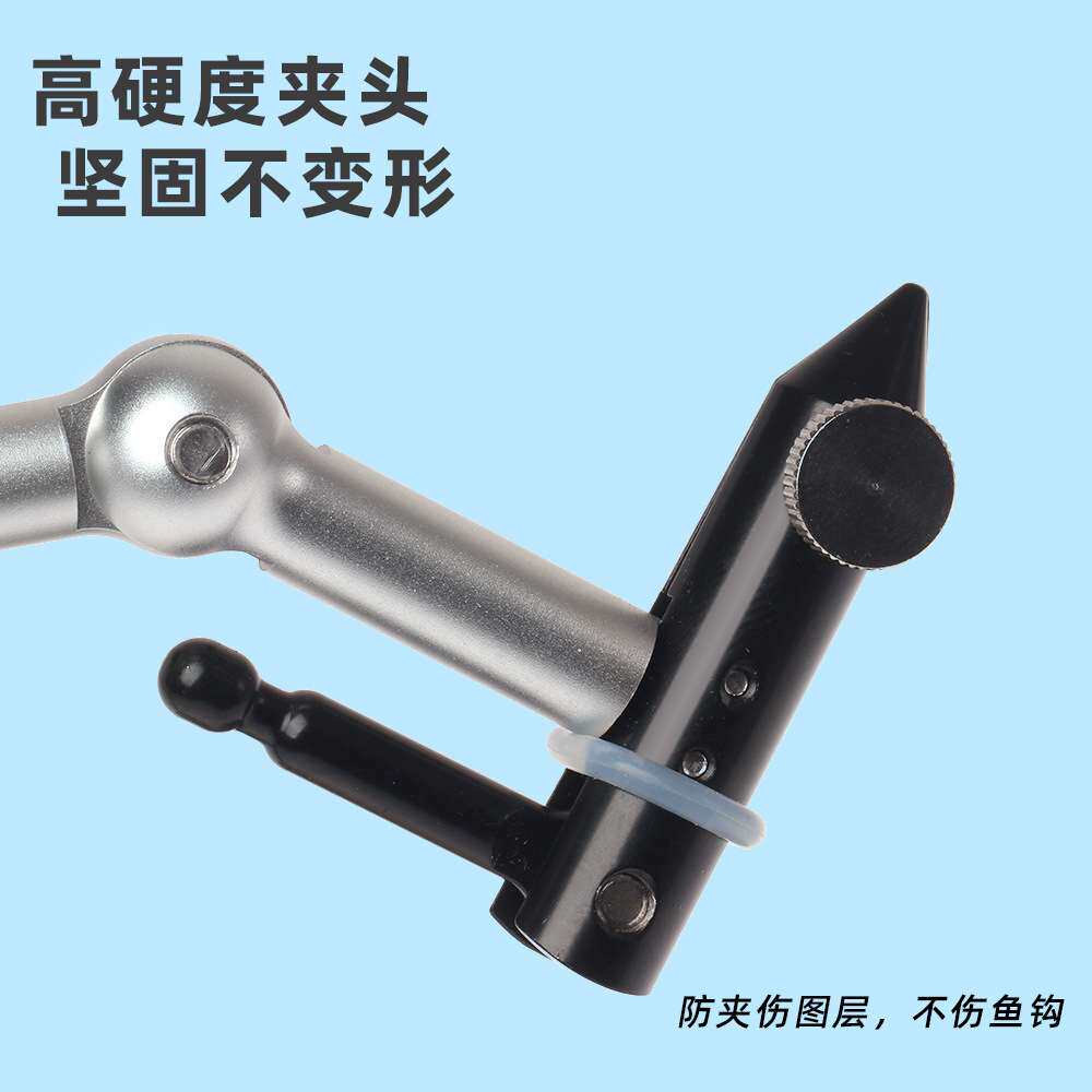 新款绑钩台钳带底座刻度尺飞蝇绑制可旋转绑台通用绑飞蝇钩铁板钩