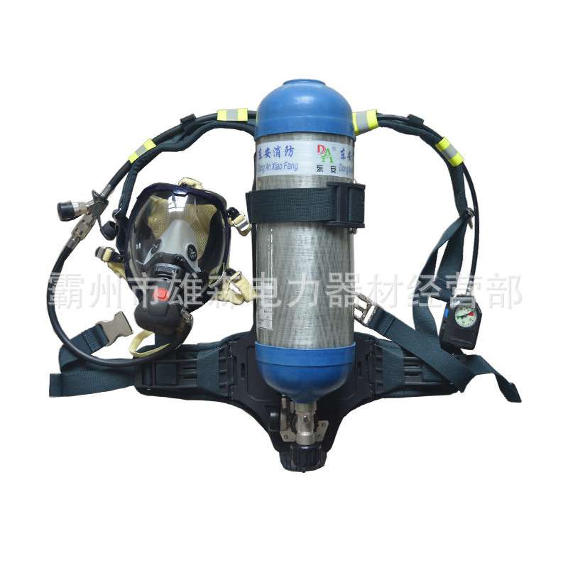 正压式空气呼吸器自救逃生碳纤维自给面罩气瓶RHZKF6.8/30性能稳