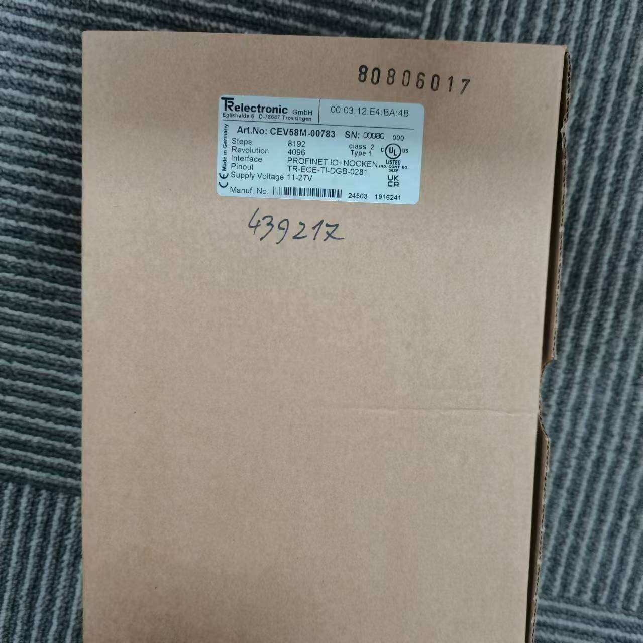 TR 编码器CEV65M-02268高精度原装进口现货