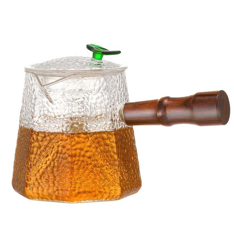 侧把玻璃茶壶耐热过滤泡茶壶电陶炉煮茶器家用烧水壶茶具套装