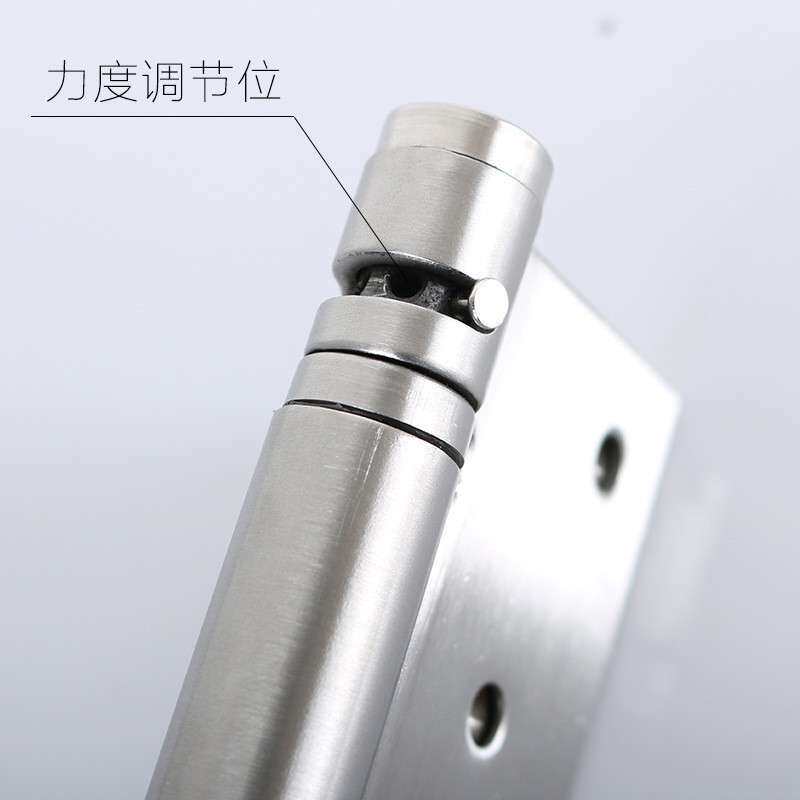 不锈钢液压隐形门合页自动关门缓冲闭门器定位弹簧合页铰链6寸2片