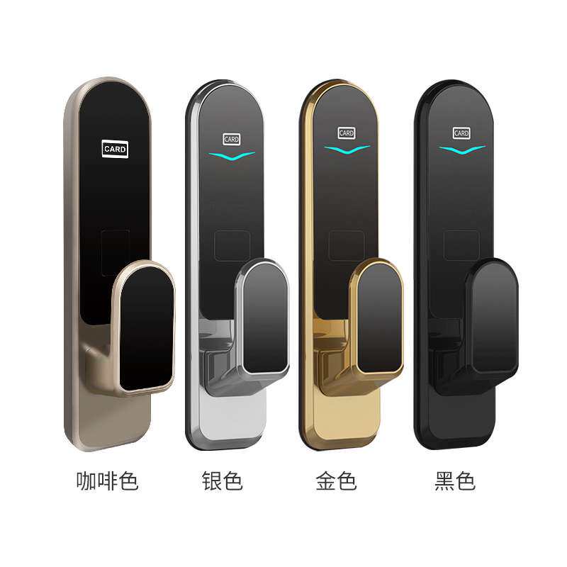 卡多利亚高端酒店门锁民宿刷卡锁公寓磁卡感应锁智能客房电子门锁
