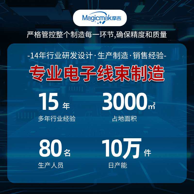 汽车连接线防水线中号保险盒线束 电缆电子线材耐高温线