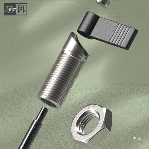 把手旋钮柱塞L型分度销GN612弹簧定位销止动伸缩插销SPXVB/SPXVBK