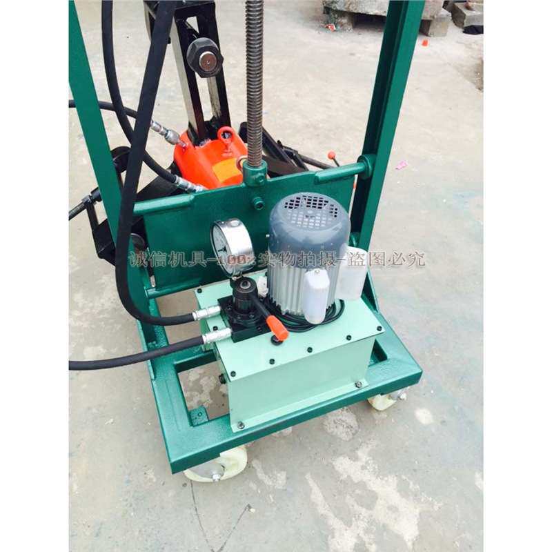 三爪拉马顶拔器液压三抓拉马轴承拆卸工具100T吨电动升降小车拉马