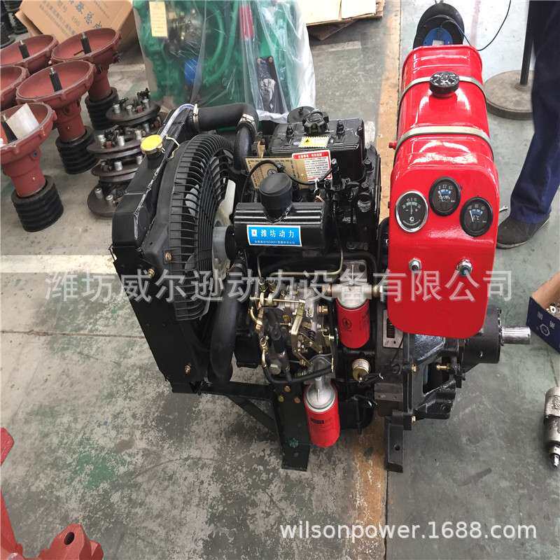 厂家供应柴油机 双缸2110柴油机搅拌机柴油机小型2110 2105柴油机