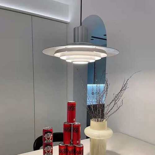 简约吧台餐厅极简灯具丹麦p376吊灯设计师卧室书房飞碟吊灯