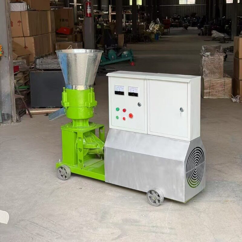 小型平模饲料颗粒机树叶茶叶花生壳制粒机猫砂颗粒有机肥造粒机