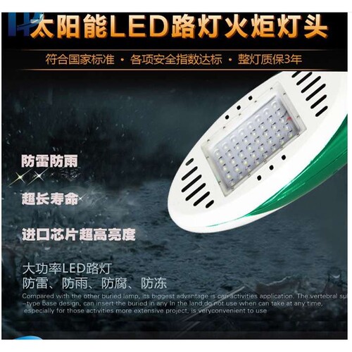 LED30w瓦火炬路灯灯头挑臂路灯户外灯道路灯马路灯庭院灯防水路灯