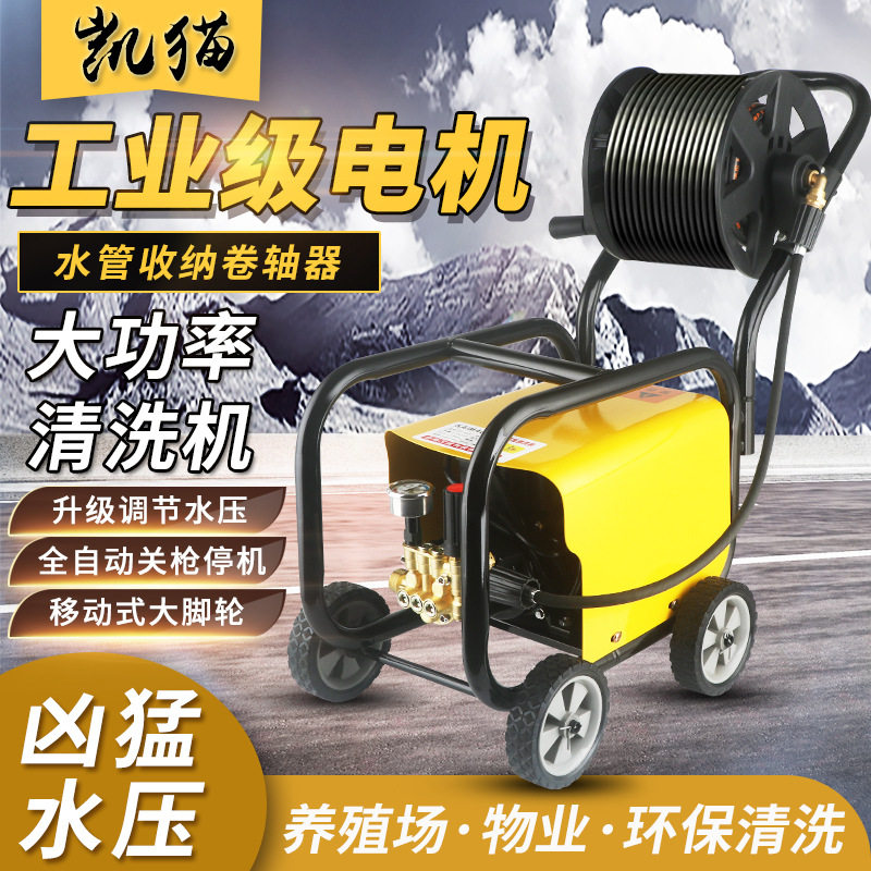 家用超高压洗车机便携式220V大功率强力商用养殖场洗车店刷车水泵