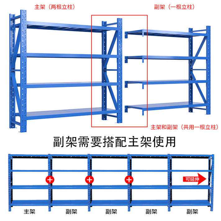 仓库货架置物架库房储物架非标可移动快递货架仓储货架轻重型货架