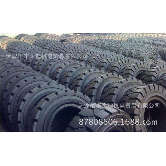 叉车轮胎拖车轮胎28x9-153吨叉车前轮实心充气轮胎设备配套实心胎