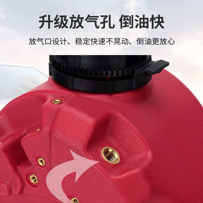 塑料防静电加厚1.6加仑汽油桶备用6升越野尾门拓展防爆副油箱厂家