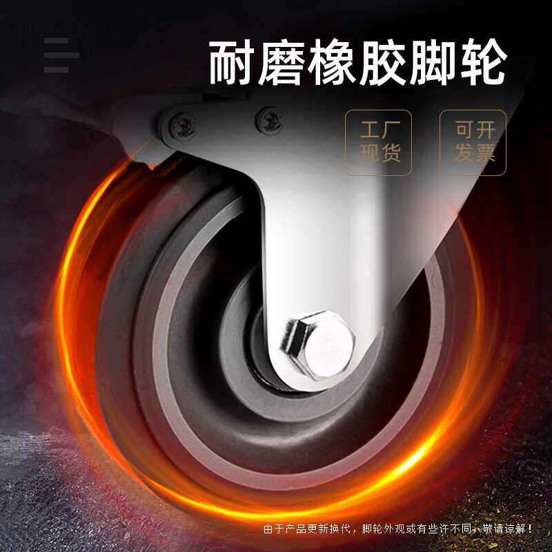 不锈钢水箱方形储水桶带轮移动式周转车推车加厚浸泡池卤煮桶