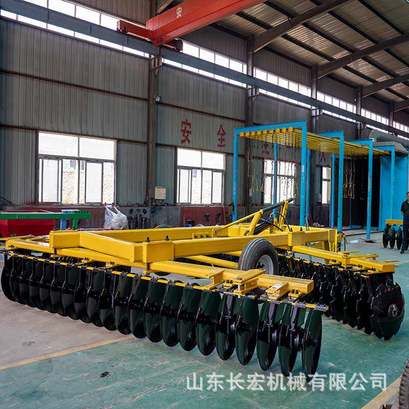 液压重型1BZ悬挂式圆盘犁48片耙缺口圆盘耙拖拉机牵引圆盘耙