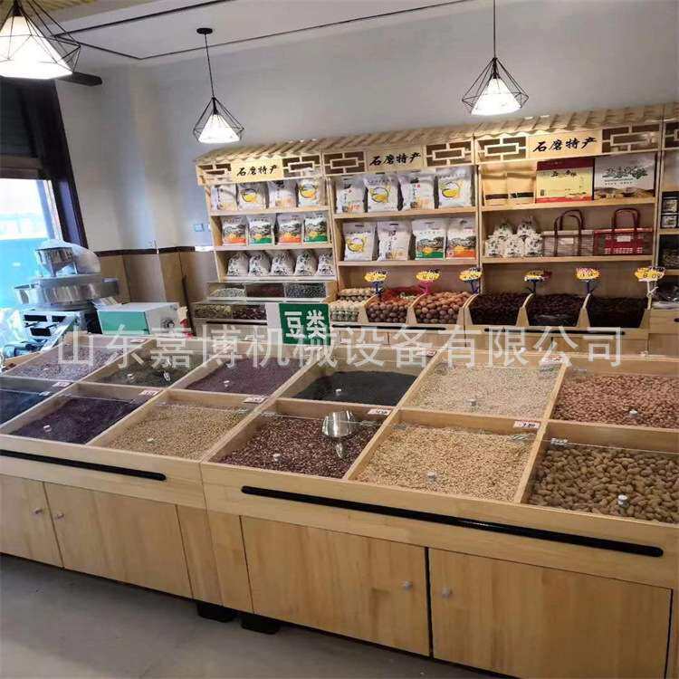 花岗石石材青稞小麦石磨面粉机 半自动杂粮面粉石磨 一米直径现货