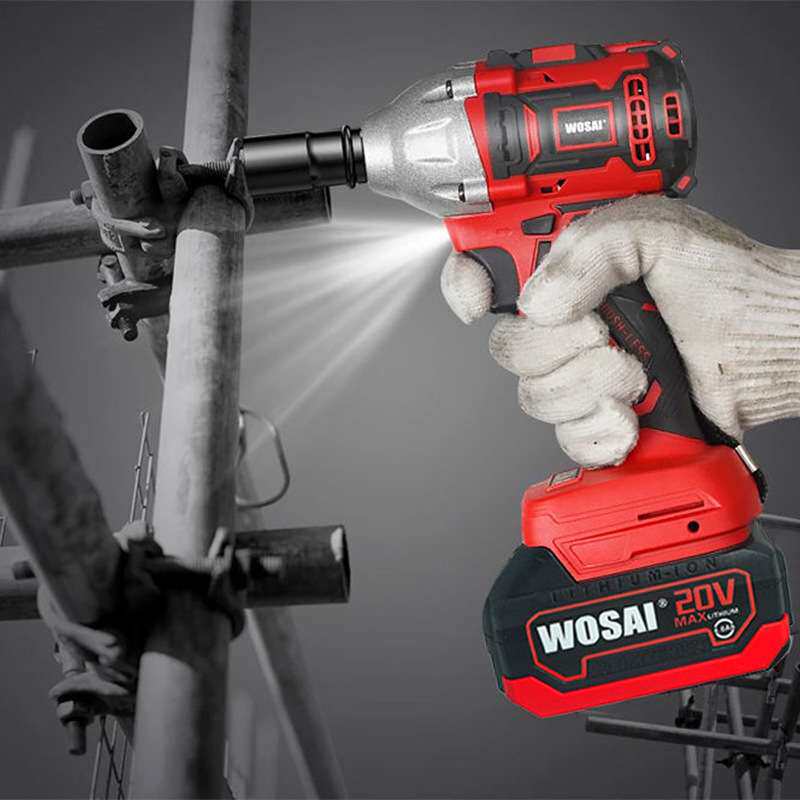 20V WOSAI无刷电动无绳工具组组合钻锤角磨机扭矩扳手电动工具组