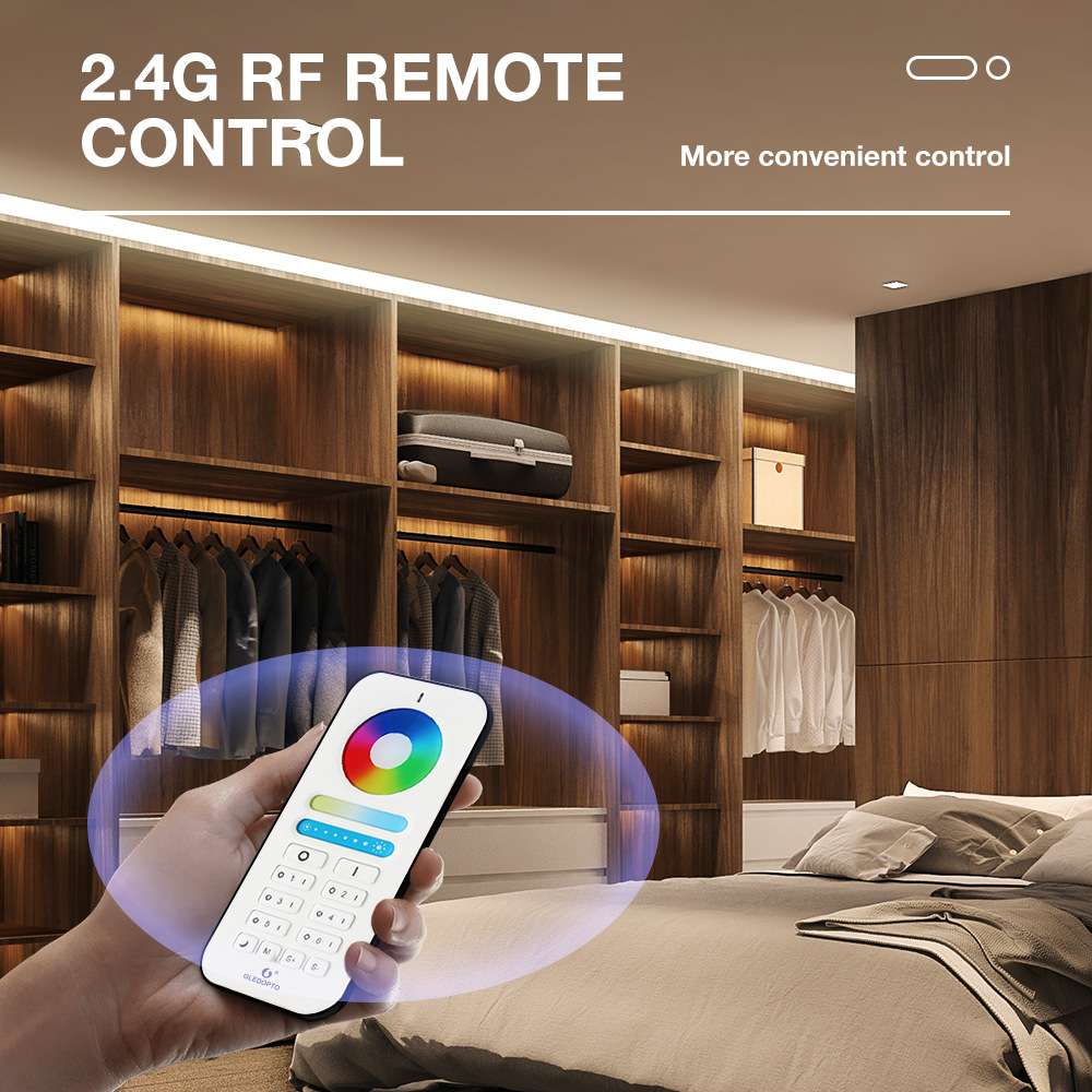 ZigbeePRO三键 LED RGB+CCT 灯条控制器配套电源12V插头欧规/美规