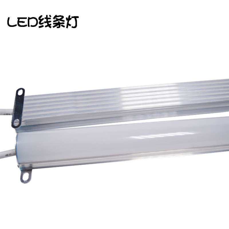 led线条灯轮廓灯数码管工程楼体桥梁七彩单色硬灯条跑马灯24V长条