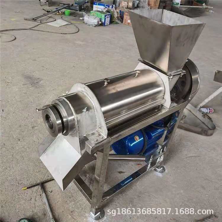 2.5T沙棘螺旋榨汁机 橘子红柚百香果大型果汁机 姜汁梨汁压榨设备