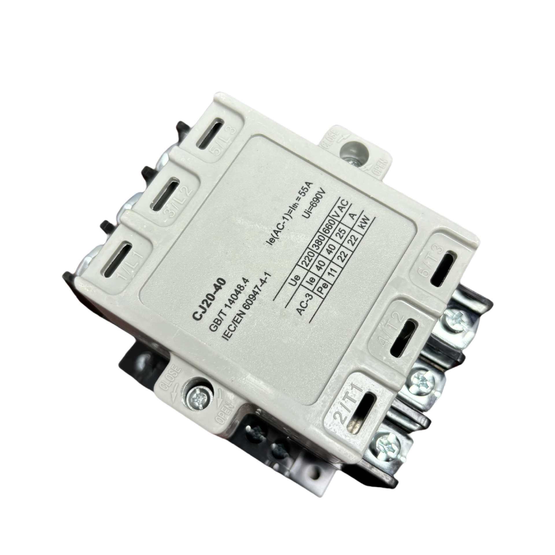 交流接触器220V380v控制开关控制器.温控器单相三相24v定时器配件