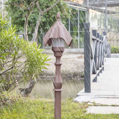 LED现代简单户外防水草坪灯 落地 草地灯 公园庭院地插式草坪灯