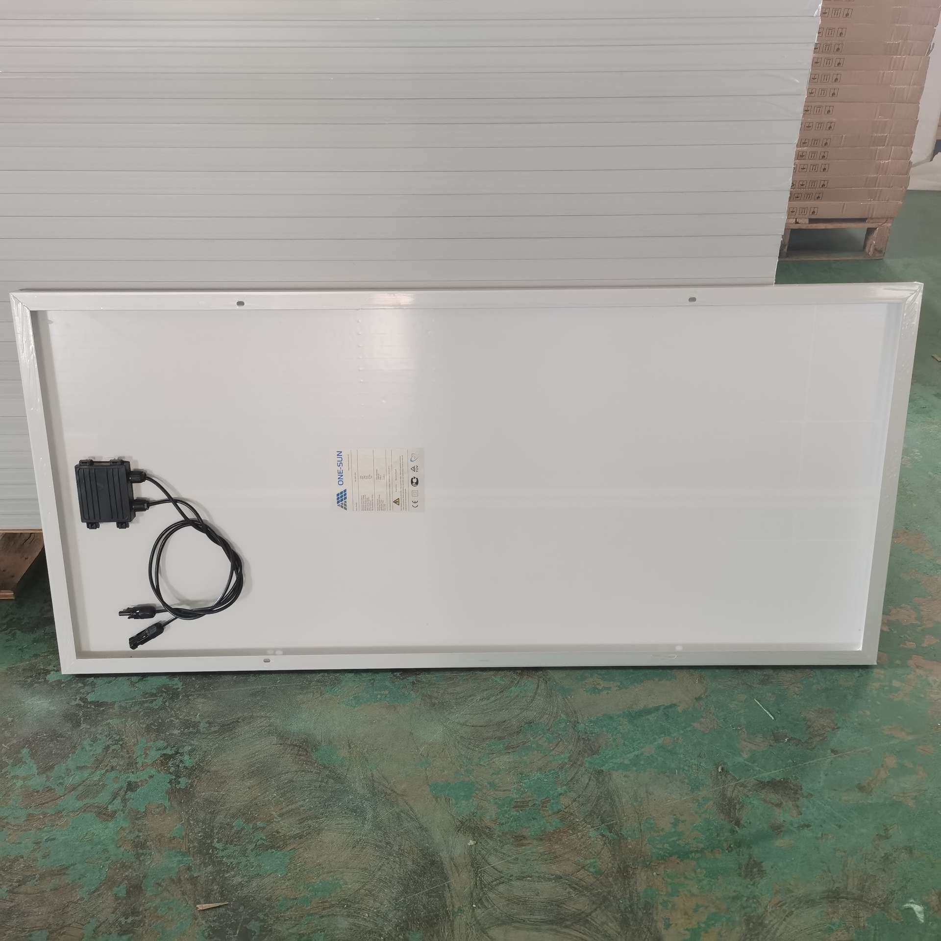 足功率单晶硅太阳能电池板18v150w瓦太阳能板带线光伏高转换率