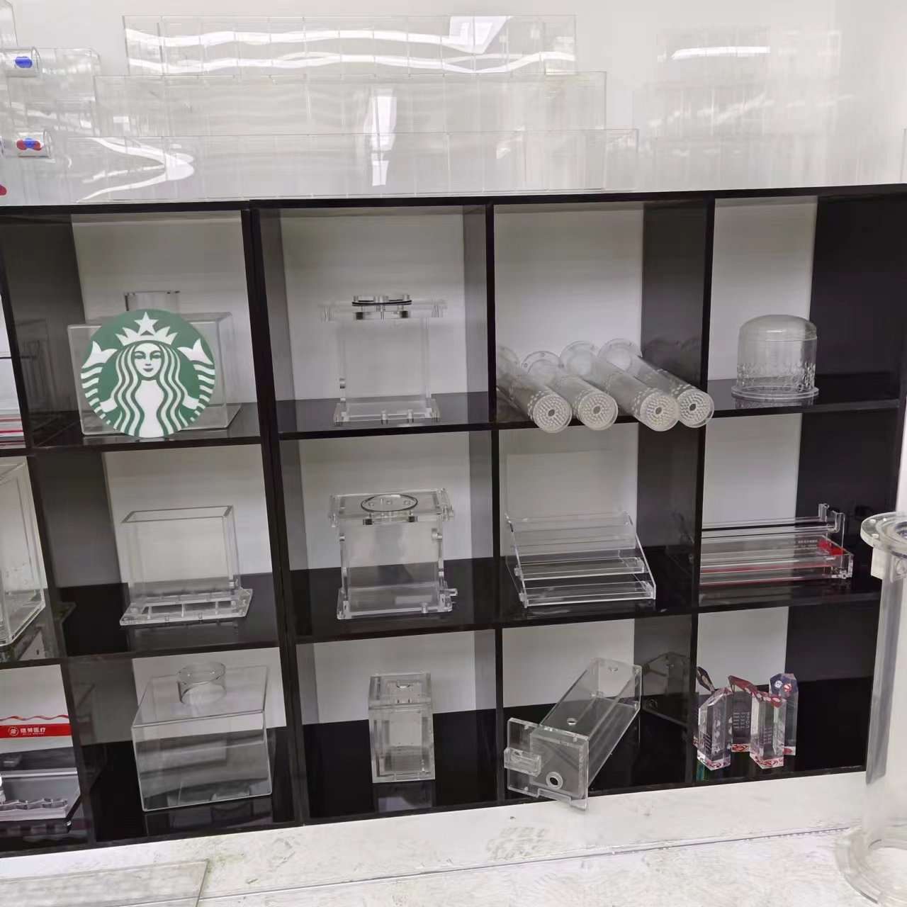 亚克力板生产厂家 有机玻璃制品亚克力展示柜加工厂