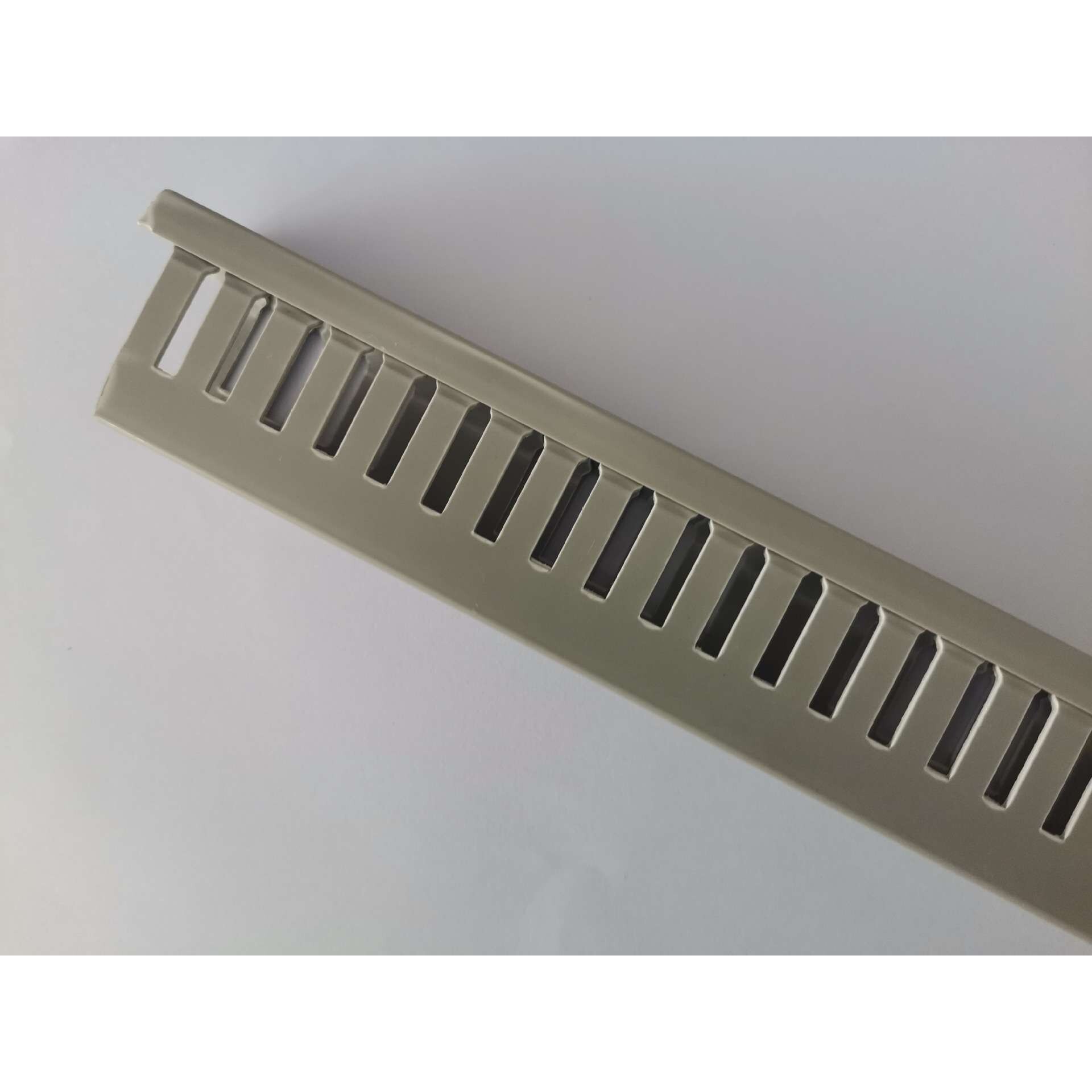灰色配线线槽 PVC走线槽 40X40mm 卡固原厂4040线槽 4060行线槽