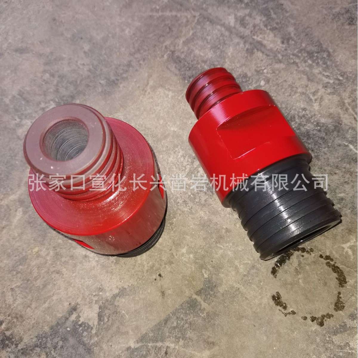 长兴凿岩 90冲击器前接头 小型中低压 压力稳定 冲击力度强