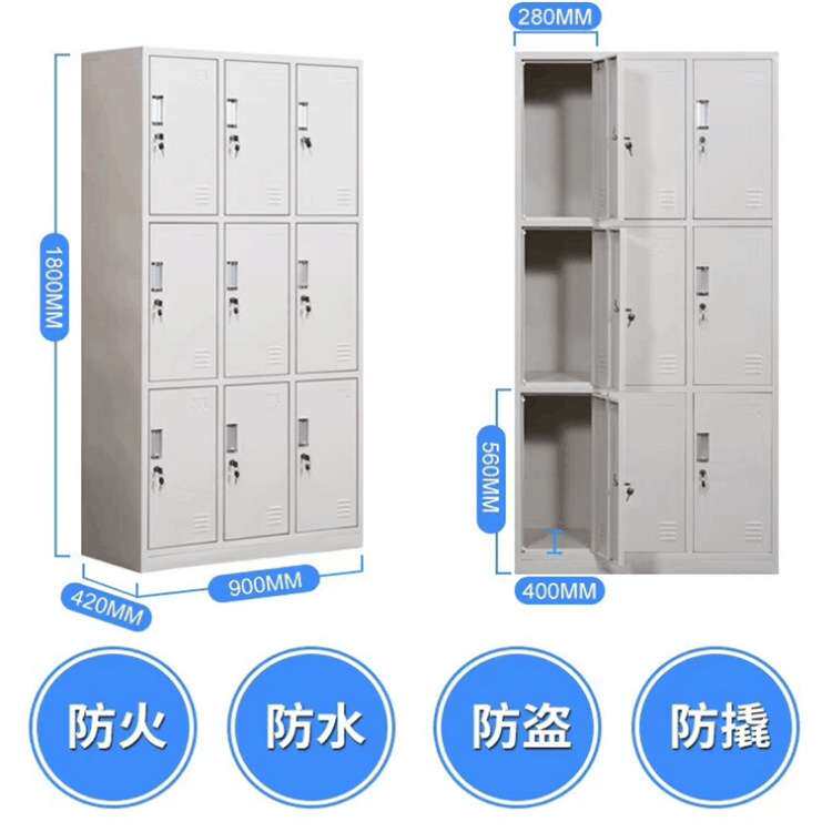 可供应办公文件柜厂家供应 钢制资料柜玻璃文件柜 铁皮办公矮柜子