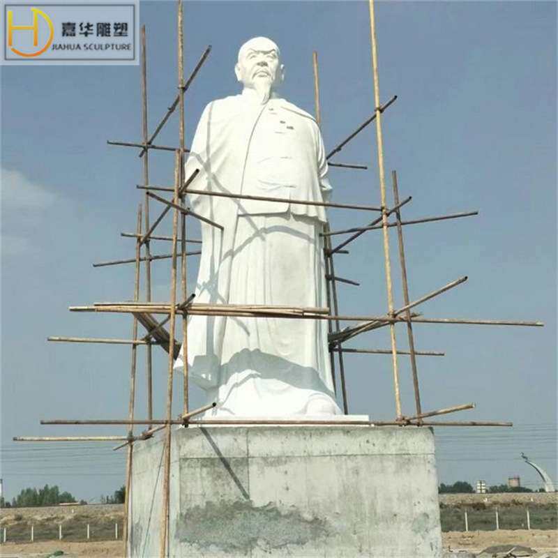 石雕孔子像雕塑校园古代名人大理石留念名人文化摆件汉白玉夫子像