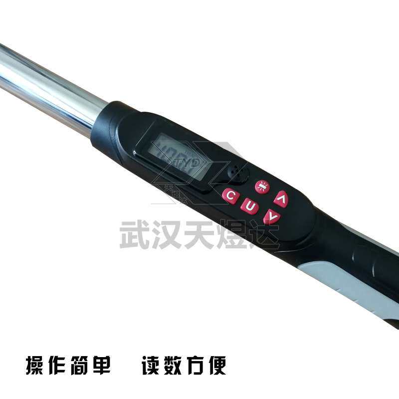 管钳数显扭矩扳手 钢筋扭力扳手 数显力矩扳手 直螺纹管钳扳手