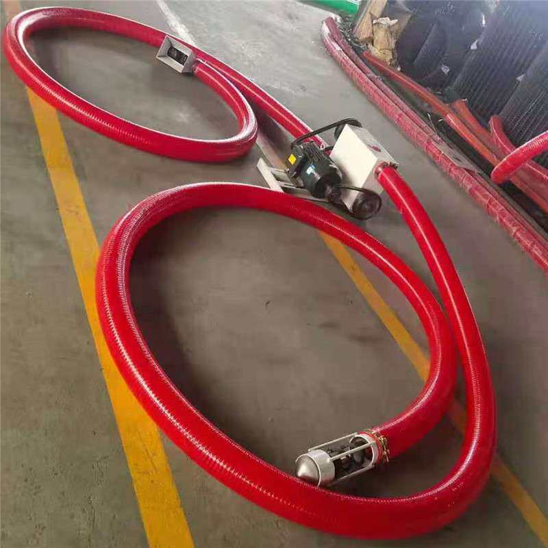 小型家用大吸力螺旋收玉米收粮机 自吸式软管抽粮机 多少钱一台