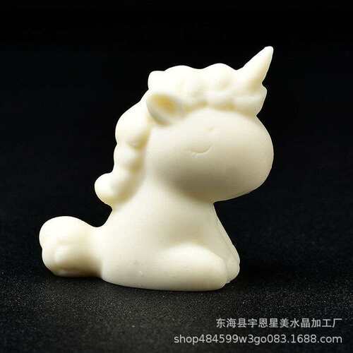 Tugua Nut Ivory Unicorn Carving Room Decor Kids Girls Healin
