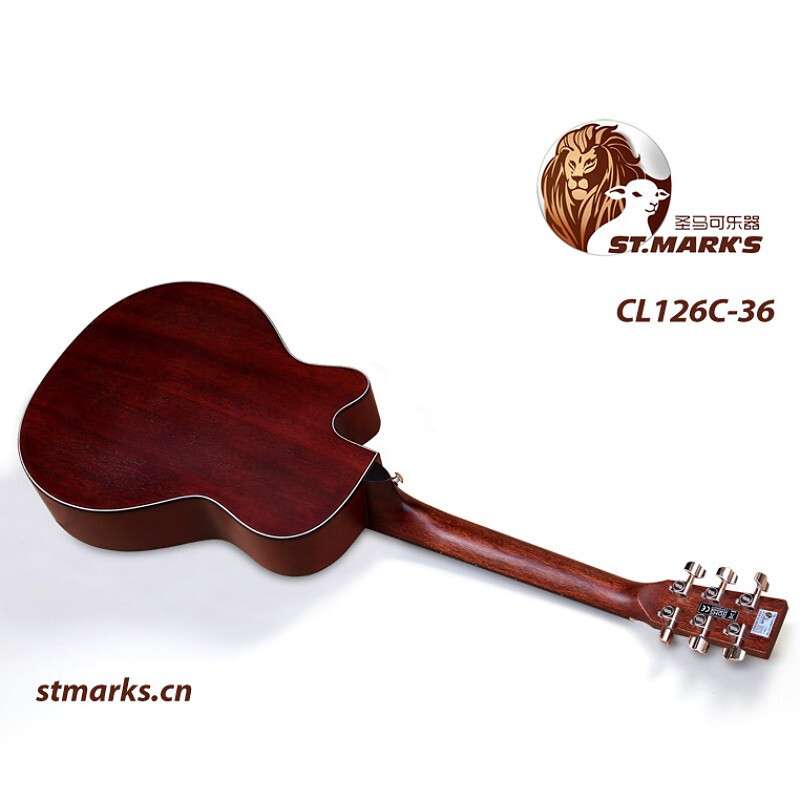 圣马可CL126C-36吉他 民谣吉他 36英寸