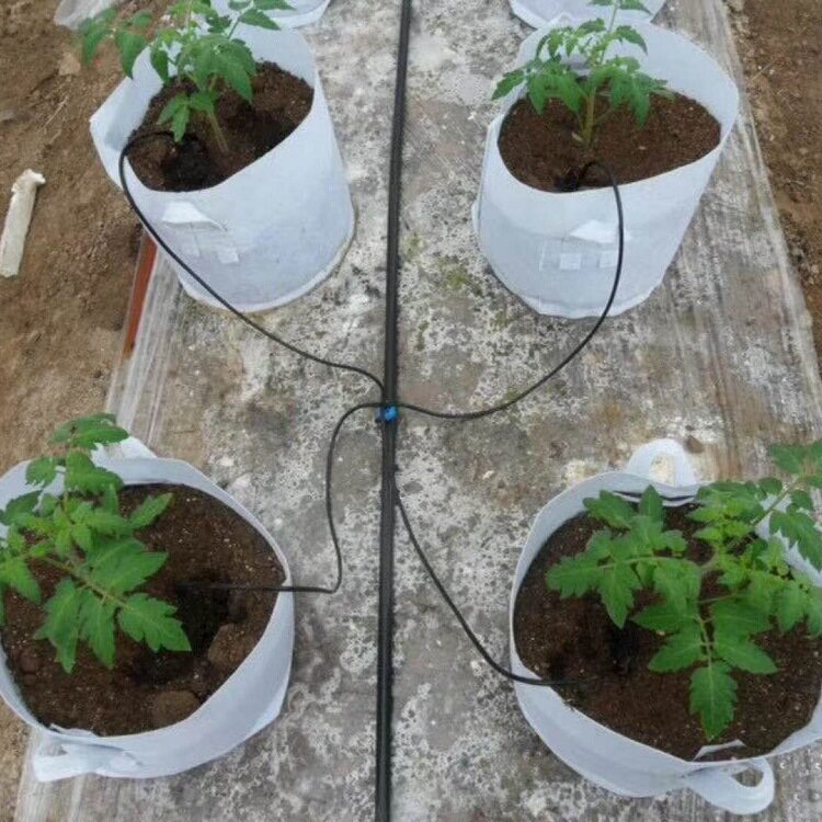 自动滴灌喷头盆栽苗圃大棚浇水工具滴箭地插式滴水工具智能浇花器