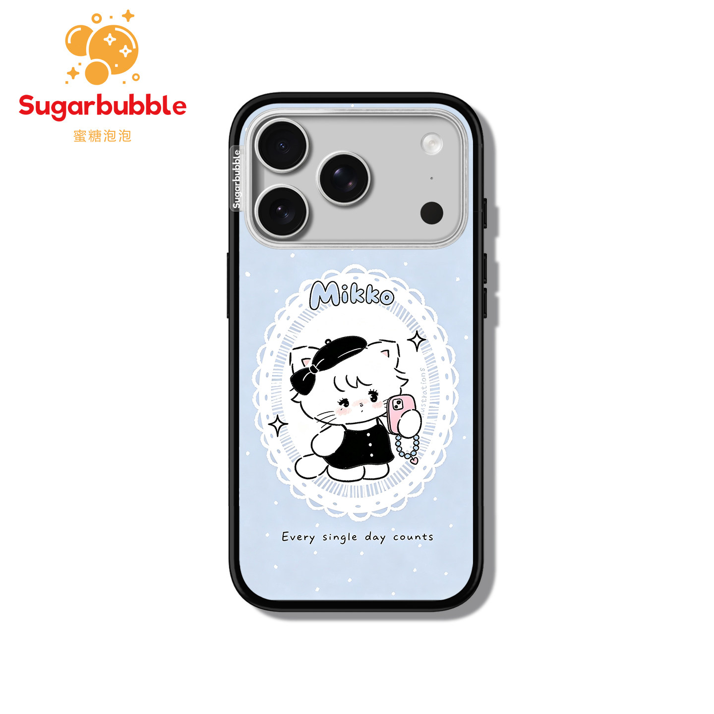 【Sugarbubble】蜜糖泡泡波点蕾丝mikko手机壳Magsafe贝贝壳适用于苹果iPhone17promax/17/16/15可爱ins风