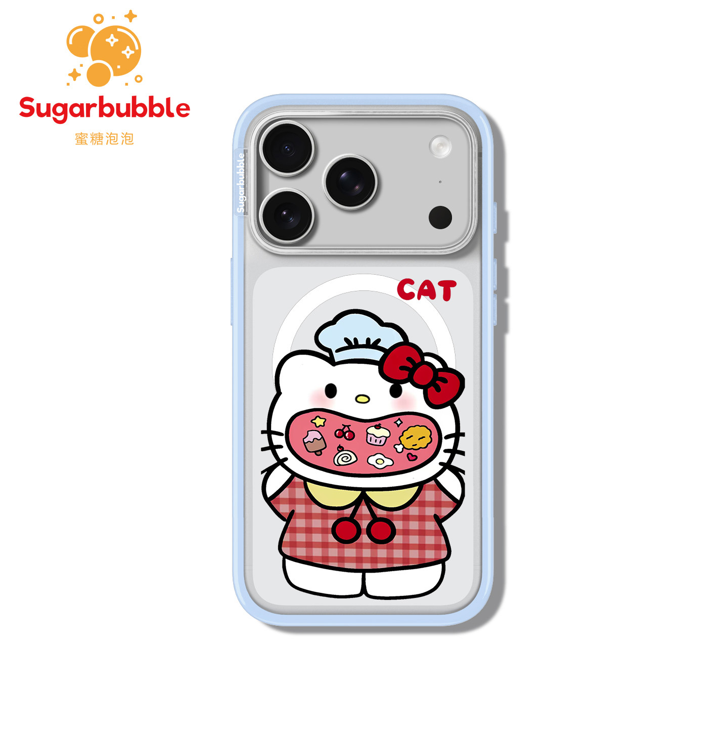 厨师大嘴Hellokitty苹果手机壳