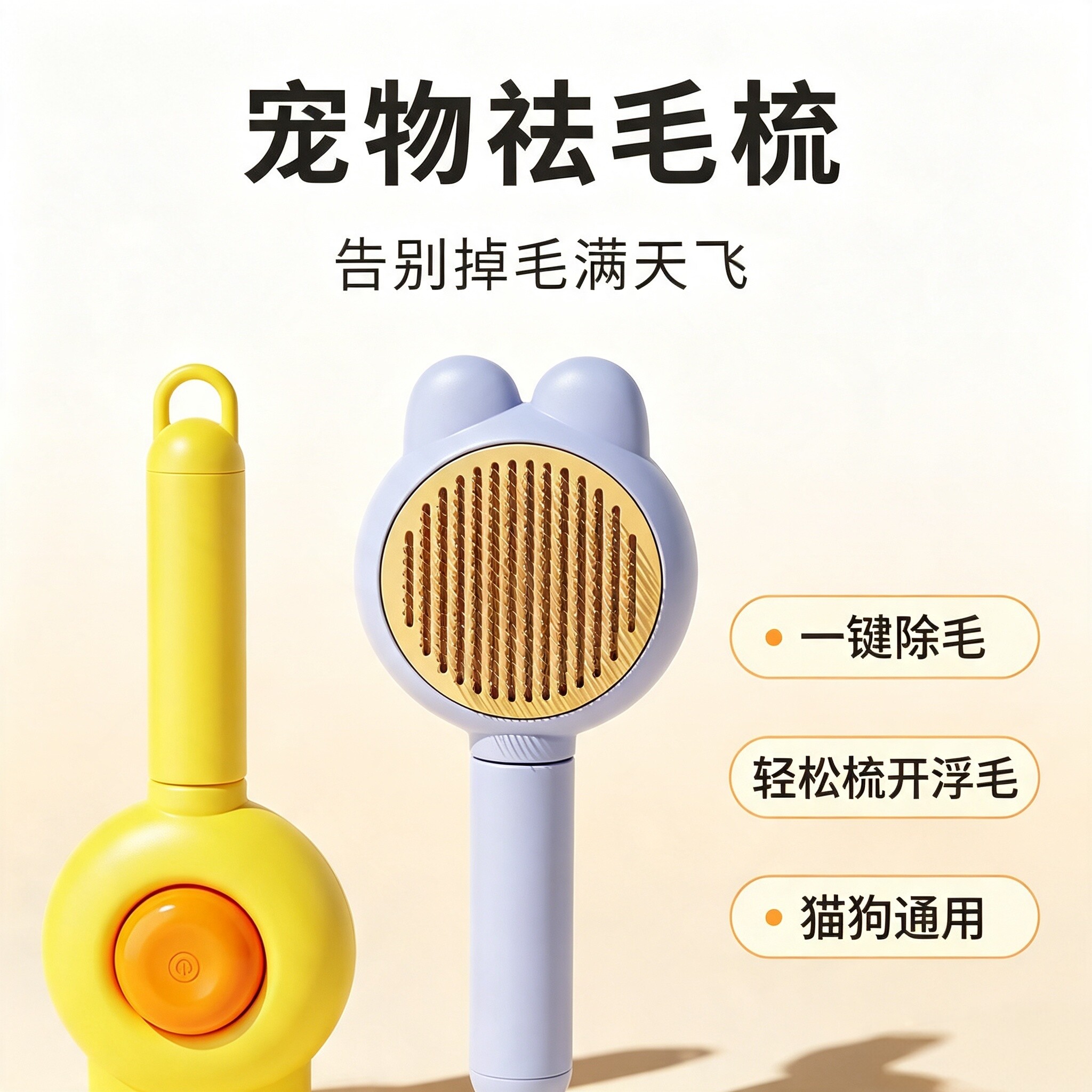 猫梳子狗狗去浮毛针梳宠物布偶