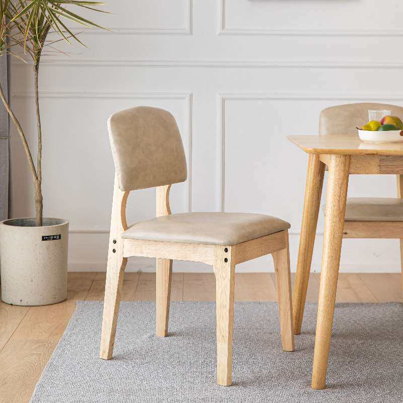 实木组装现代简约拷贝餐椅酒店椅餐厅咖啡厅商用家具拆卸