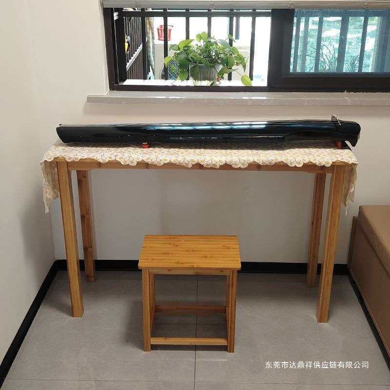 新中式古琴桌凳共鸣古琴桌禅意国学古琴琴桌实木抄经桌古筝书画琴